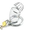 Men's Stainless Steel Chastity Pants - Secure Adult Passion Lock Cage