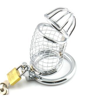 Men’s Stainless Steel Chastity Pants – Secure Adult Passion Lock Cage