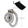 Stainless Steel Male Chastity Device for Discreet Wear