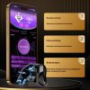 Intelligent Control Chastity Lock Trace App Remote Control Electric Shock Men's Cb Penis Lock Sm Confinement and Bondage