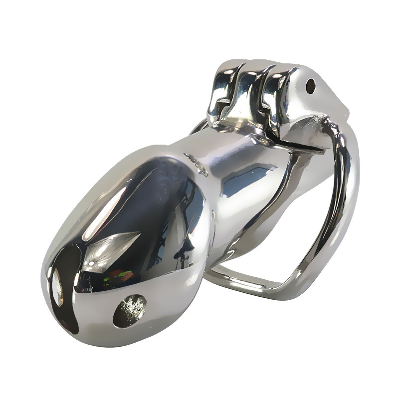 Chastity lock chastity lock male penis lock couple alternative passion toy lower body adjustment tool bird cage toy - Image 3
