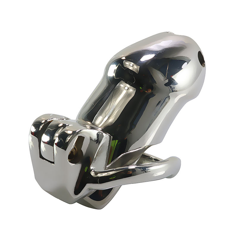 Chastity lock chastity lock male penis lock couple alternative passion toy lower body adjustment tool bird cage toy - Image 2