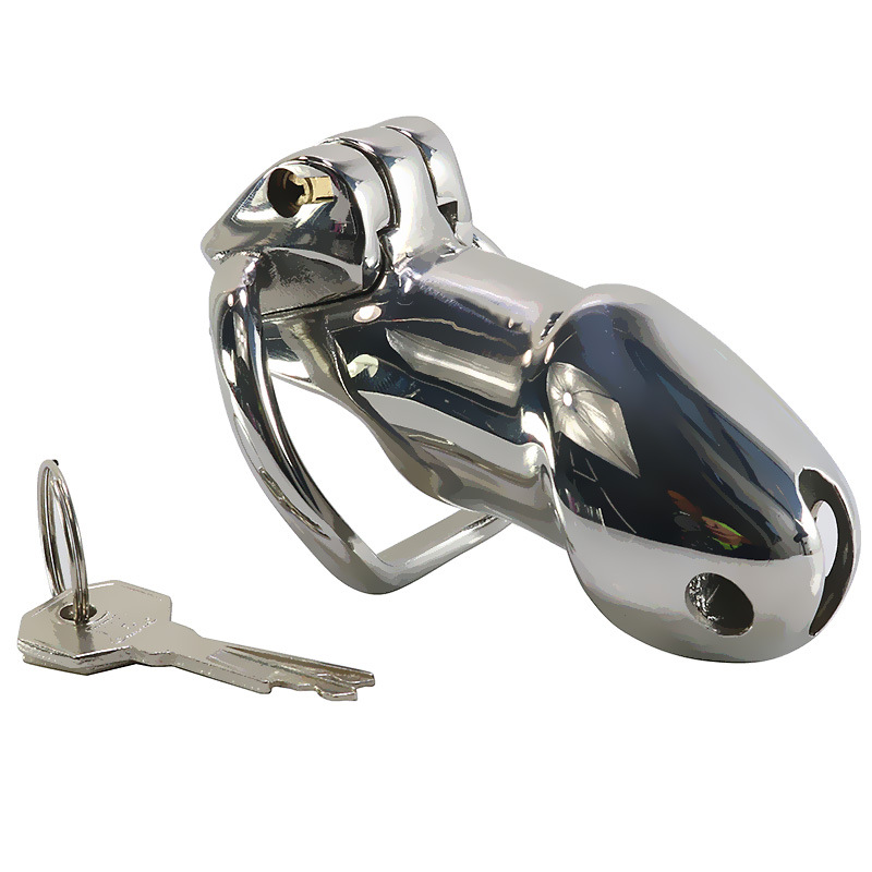 Chastity lock chastity lock male penis lock couple alternative passion toy lower body adjustment tool bird cage toy - Image 4