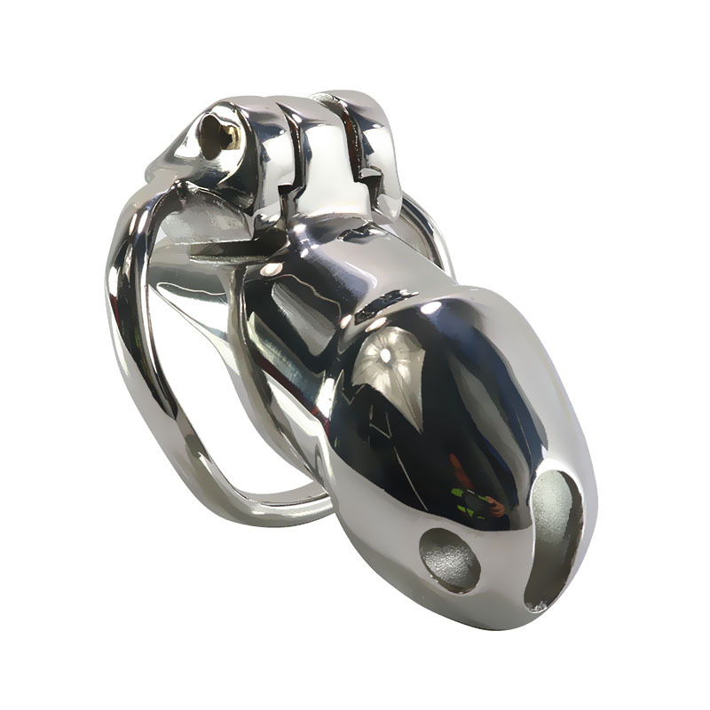 Chastity lock chastity lock male penis lock couple alternative passion toy lower body adjustment tool bird cage toy - Image 6