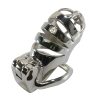 Stainless Steel Male Chastity Lock Bird Tease Training Device