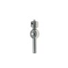 Fun stainless steel electric shock horse eye stick CB lock flat accessories for electric shock penis cage sex tool for adults