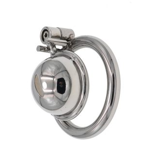 Metal Short Chastity Lock & Penis Cage for Men – Secure Adult Wear & Personal Care