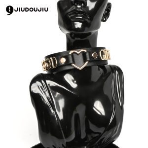 Customizable Flirty Letter Collar for Couples – Playful Accessory