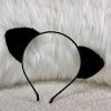 Cute Lace Bow Cat Ear Bra Set with Leg Loop