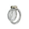 Wearable Chastity Lock for Men - Discreet Outdoor Penis Cage with Secure Lock