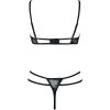 Women's Ultra-Thin Lace Crotch-Free T-Pants Set for Big Breasts