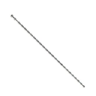Stainless steel horse eye urethral plug lengthened men's exciting passion alternative toys 270mm metal pull beads adult sex products