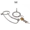 stainless steel catheter chastity lock chastity cleaner bird cage bondage alternative adult sex tool climax toy horse eye