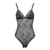 White Halter Lace Detachable Rhinestone Sexy Women's Jumpsuit Teddy