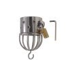 Stainless Steel Scrotum Pendant Weight Ring for Penis Stretch & Extension