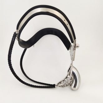 Turtle Chastity Belt for Men – Stainless Steel T-Shaped Penis Cage Lock