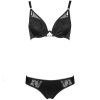Honeycomb Cotton Sexy Bra & Briefs Set - Comfortable Steel Ring Adjustable Lingerie