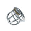 Metal Hemisphere Chastity Cage for Men - Secure Adult Sex Toy