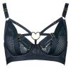 Sexy Jacquard Net Hollow Perspective Bra for Women