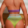 Sexy Gradient Lace Hollow Sleeveless Jumpsuit Lingerie