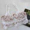 Sexy Lace Brocade French Bra with Steel Ring - Comfortable & Supportive Intimates