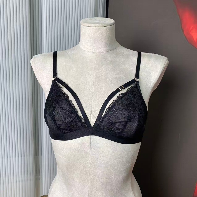 Black Mesh Sheer Embroidered Lingerie Set for Women - Sexy Waist-Cinching Nightdress - Image 5