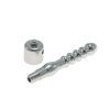 Fun stainless steel electric shock horse eye stick CB lock flat accessories for electric shock penis cage sex tool for adults