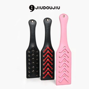 Leather Clapping Paddle for Couples Play and Intimate Fun