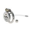 Stainless Steel Chastity Lock Cage for Men's Training