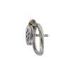 Stainless Steel Chastity Cage for Men - Secure & Comfortable Birdcage Design