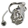 Stainless Steel Chastity Cage for Men - Secure & Comfortable Birdcage Design