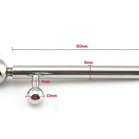 Horse Eye urethral masturbation non-ball steel ball hollow adult sex toys men and women flirting metal rod sex equipment - Image 3