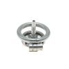 Stainless Steel Hollow Flat Chastity Cage for Men