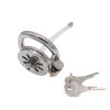 Funny Stainless Steel Male Chastity Cage Lock Alternative Adult Restraint
