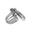 Stainless Steel Chastity Lock Penis Cage - Passionate Lower Body Tune Adult Toy