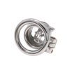 Stainless Steel Chastity Lock & Cleaner for Men's Outdoor Wear