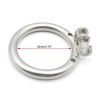 Male Chastity Cage with Urinary Catheter Option - Secure Lock Sex Toy for Enhanced Intimacy