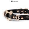 Sexy Snakeskin Pattern Cosplay Anime Choker Collar for Adults