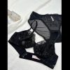 French Intimates Women's Lace Sexy Comfort Bra Set with Steel Ring