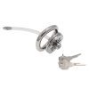 Funny Stainless Steel Male Chastity Cage Lock Alternative Adult Restraint