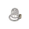 Stainless Steel Chastity Lock Penis Cage - Passionate Lower Body Tune Adult Toy