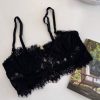 Sexy Lace Brocade French Bra with Steel Ring - Comfortable & Supportive Intimates