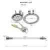 Funny Flat CB Chastity Lock for Men - Comfortable Adult Sex Toy for Daily Wear