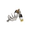 Stainless Steel Chastity Lock for Men - Secure Penis Cage Alternative