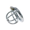 Metal Hemisphere Chastity Cage for Men - Secure Adult Sex Toy