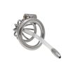 Colorful Stainless Steel Short Chastity Ball Penis Cage Chastity Lock Adult Sex Products Sex Toy Hair
