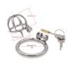 Men's Discreet Hemisphere Chastity Lock Cage for Daily Wear