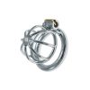 Metal Hemisphere Chastity Cage for Men - Secure Adult Sex Toy