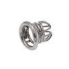 Genuine Stainless Steel Chastity Lock with Penis Cage Chastity Device Men's Cut Sex Toys Adult Products
