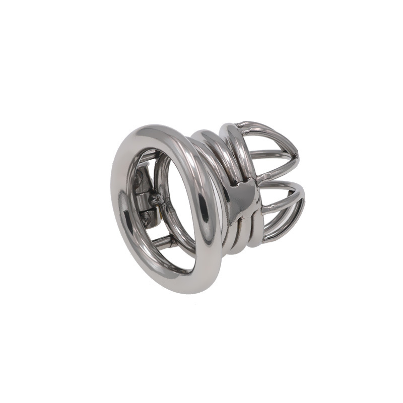 Genuine Stainless Steel Chastity Lock with Penis Cage Chastity Device Men's Cut Sex Toys Adult Products - Image 4